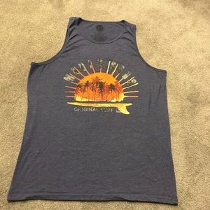 New Men’s Sunset Maui & Sons Tank Size L